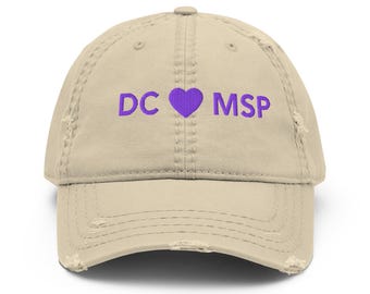 DC Loves MSP Distressed Dad Hat