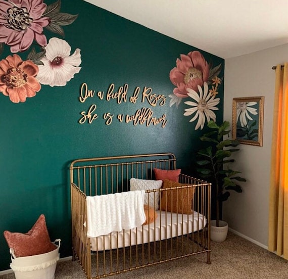 wildflower nursery theme