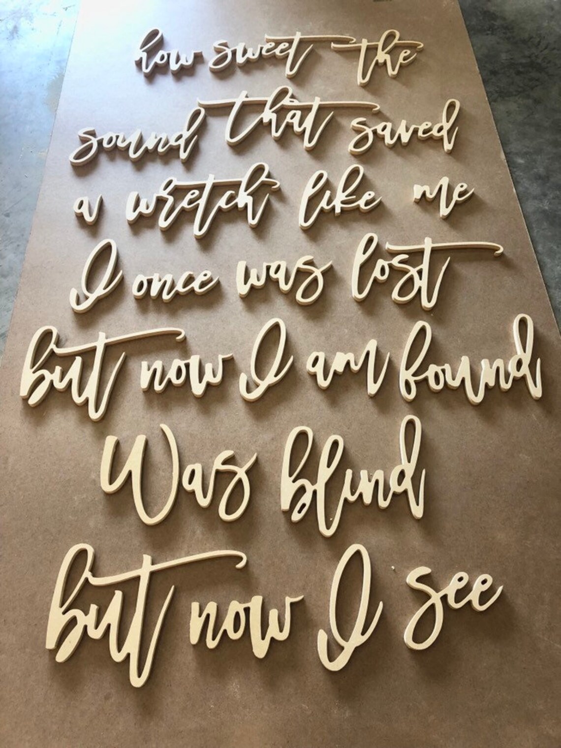 Custom Wood Words Custom Word Signs Wall Script Quote Etsy