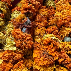 Real Marigold Garlands DRIED image 3