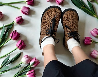 Handmade Italian Suede Oxford Shoes, Anatomical Round Toe Comfort Oxfords