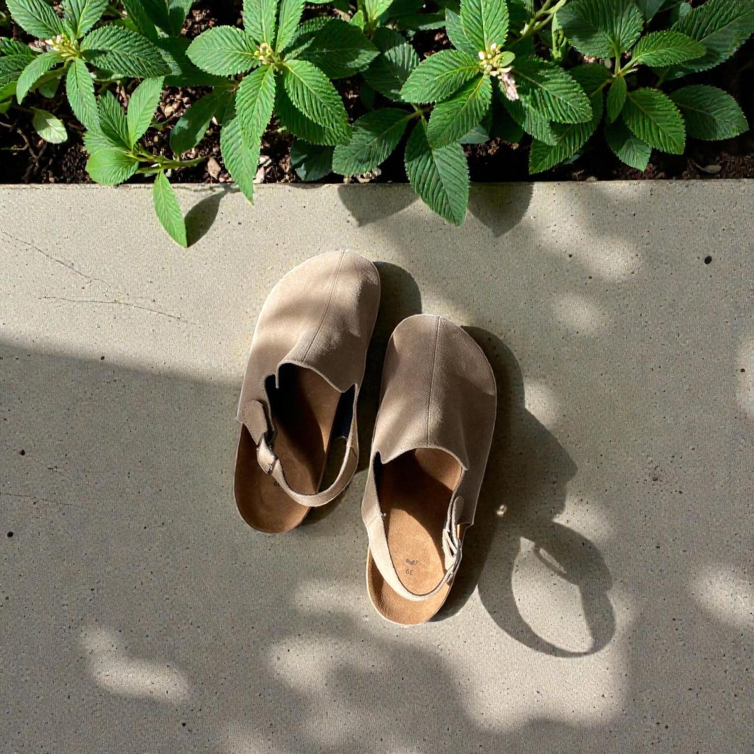 Italian Suede Clogs: Soft, Wide Toe Box, Handmade for Women - Etsy
