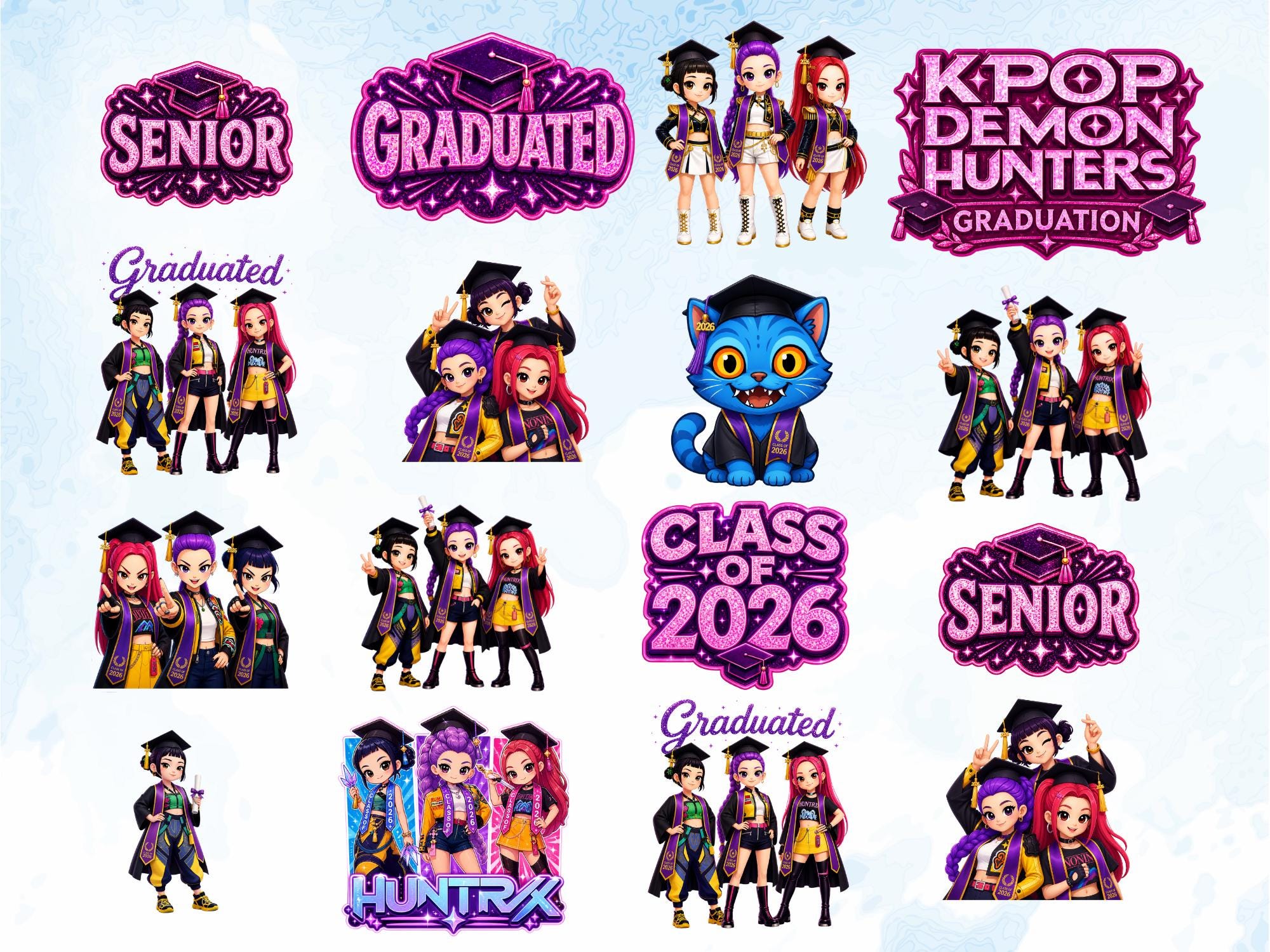 Happy Graduationグッズ KANON ステッカー st,extra_large,507x507-pad,