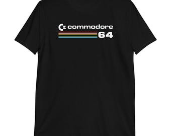 Commodore64LogoT-shirt | Vintage/retroComputerGeekKleding