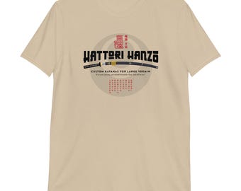 KillBillHattoriHanzoKatanaShirt–TarantinoFilmFanT-shirt| RevengeQuoteGraphic| SamuraiZwaardAnimeStijlPopCultuurCadeau