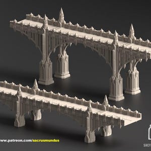 Sceneria do gry wojennej - Most Tertius Hive - 28/32 mm