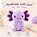 No Sew Axolotl Crochet Pattern, Amigurumi PDF, Beginner Friendly Plushie (Digital Download) product logo