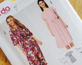 Uncut Burda 6509 Sewing Pattern - Dress - Size 10-20