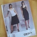 Uncut Vogue 2741 - DKNY - Misses Petite Dress, Top and Skirt - Size 14-18