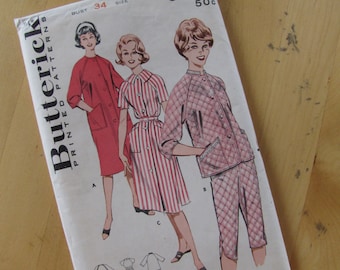 Uncut Butterick 9445 Lounge Robe - Size 14