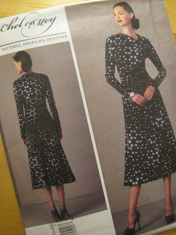 Vogue SEWING PATTERN V1604 Misses/' Long Evening Dress 6-14 Or 14-22