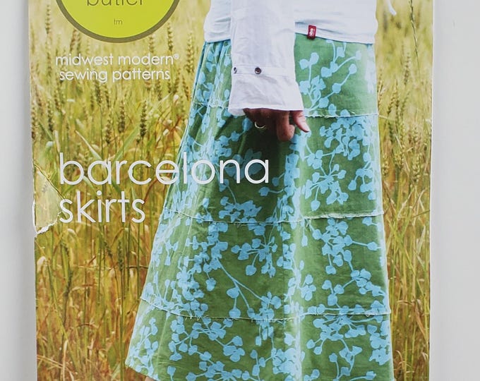 Uncut Amy Butler Sewing Pattern Barcelona Skirts Size Xsm xl Etsy