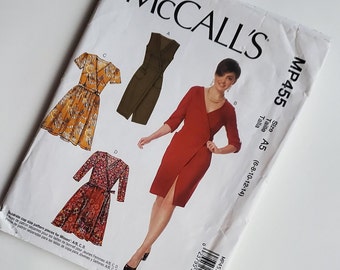 Uncut McCall's Sewing Pattern MP455 - Misses Dresses - Size 6-14