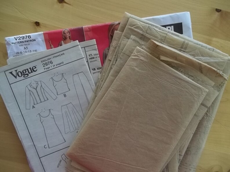 Vogue 2976 Sewing Pattern - Adri - Misses/misses Petite Jacket, Top ...