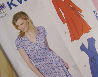 Uncut Kwik Sew Sewing Pattern 3489 - Misses Dresses - Size XS - XL