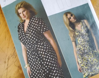 Uncut Butterick B5898 Sewing Pattern - Misses/Womens Dress - Size Xsm - Xlg