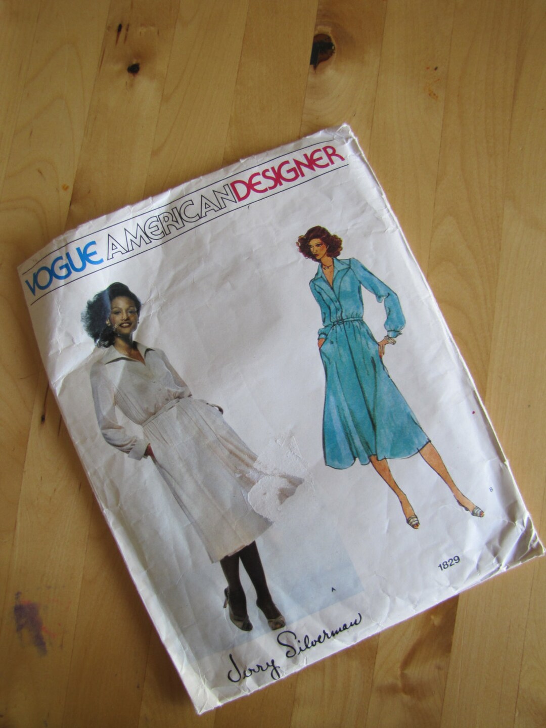 Pattern V1829 Uncut Vintage Vogue Sewing Pattern 1829 - Jerry Silverman - Size 12 - Etsy