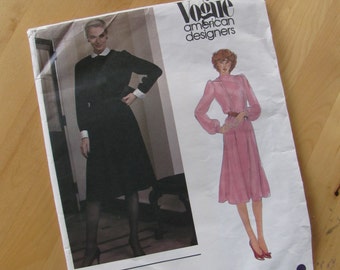 Patrón de costura Vogue Vintage sin cortar 2632 - Diane Von Furstenburg - Talla 10