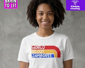 World Scout Jamboree Graphic T-Shirt, Unisex Cotton Tee