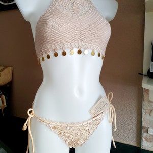 Crochet bikini &quot; Maya&quot; for women.