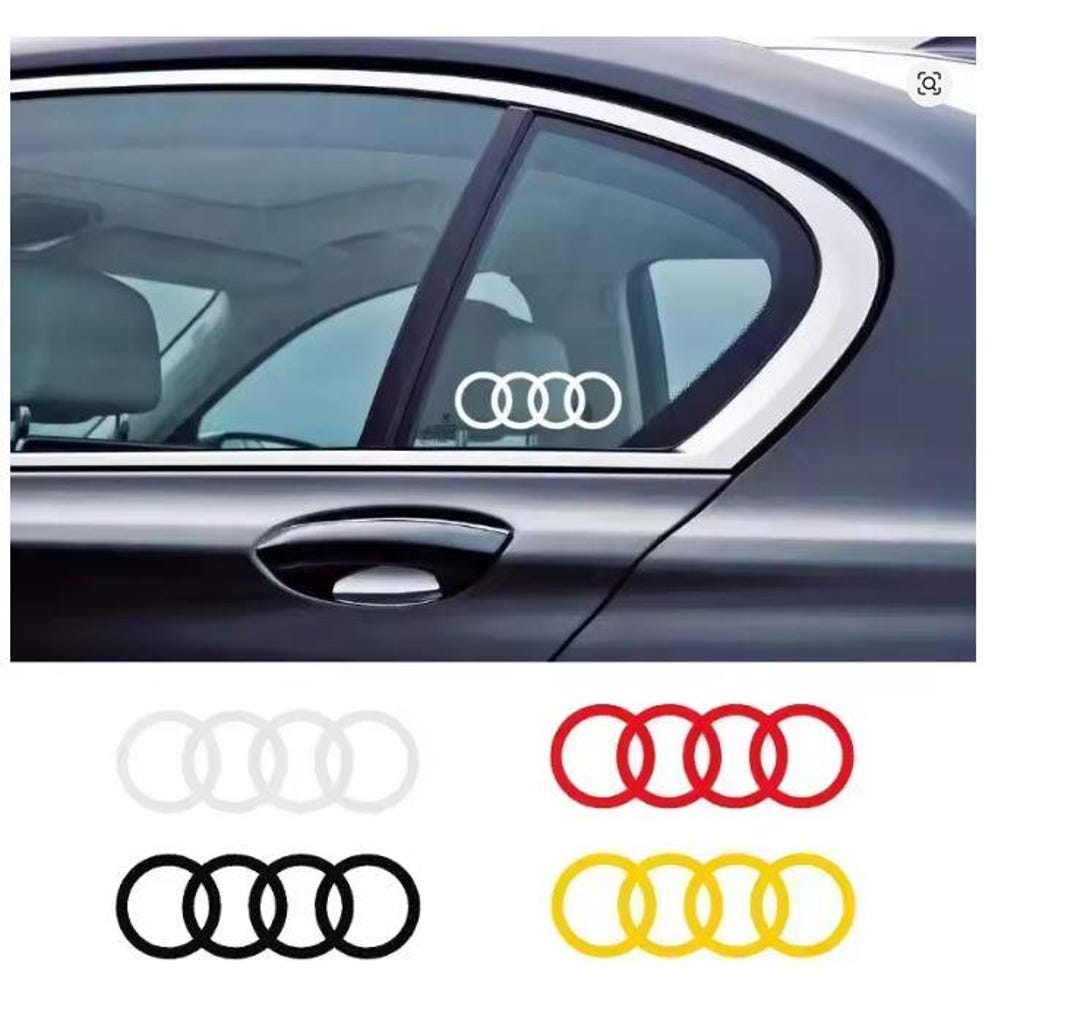 Unique Car Window Stickers Side Body Decoration for Audi RS3 RS4 RS5 ...