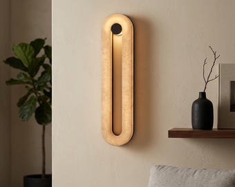Aplique de pared de mármol y latón, lámpara de pared LED de lujo, lámpara de tocador moderna para baño, iluminación de mesita de noche para dormitorio.