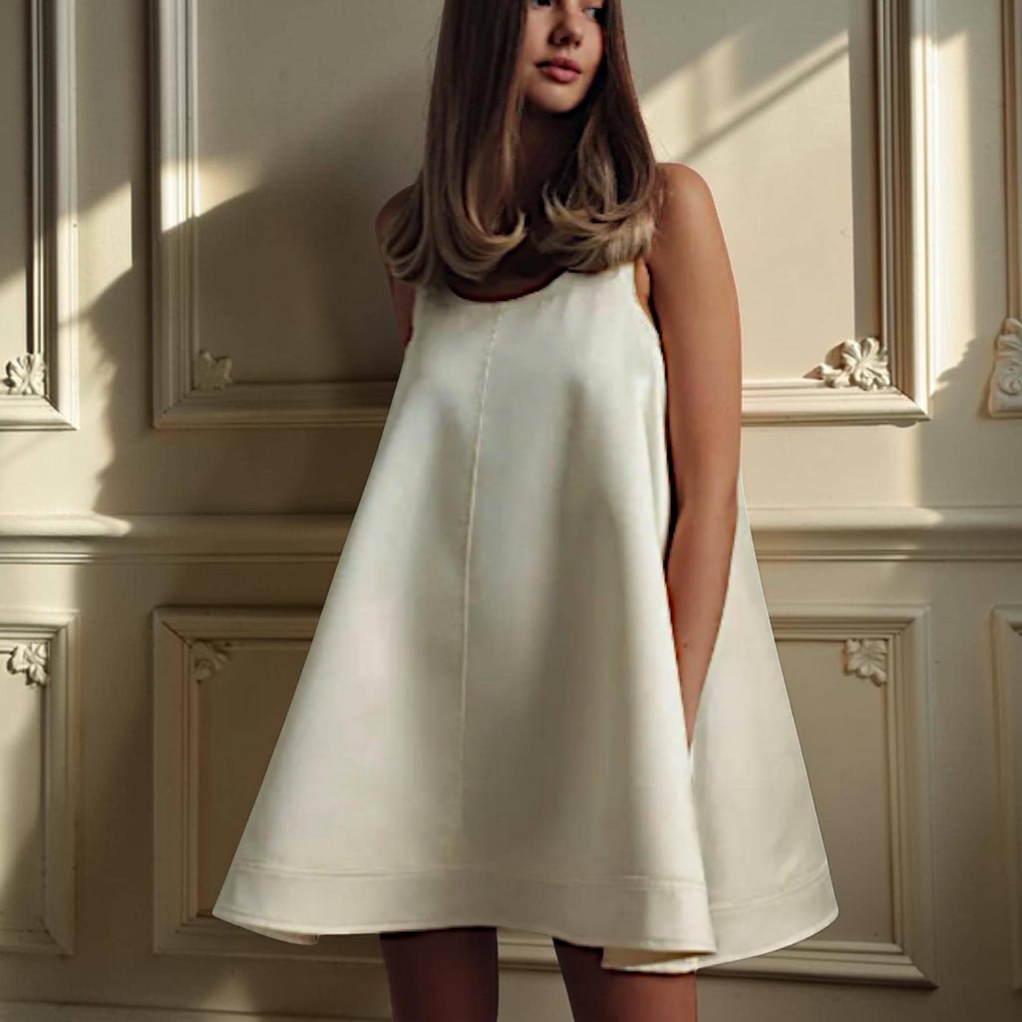 Ivory Cocktail Dress - Etsy