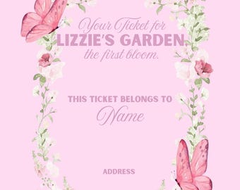 LIZZIE’S GARDEN TICKET