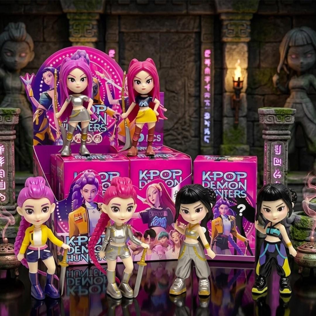 Kpop Demon Hunters (8) színező. Ingyenes letöltés, nyomtatás vagy