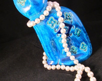 Vintage Classic 8mm White Glass Pearl Necklace