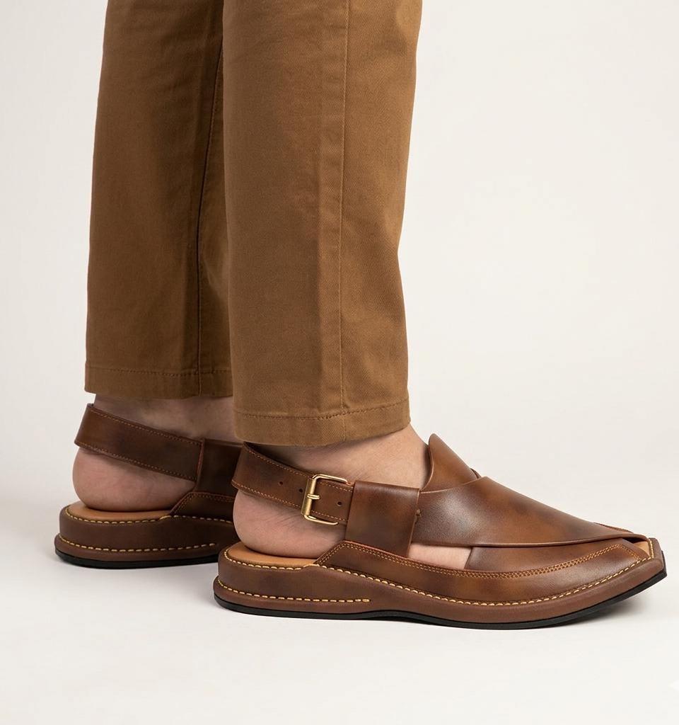 Brown Peshawari Shoe - Etsy display picture 2