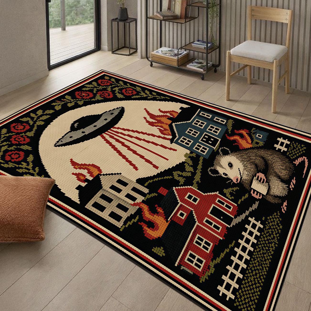 Alien Rug - Etsy