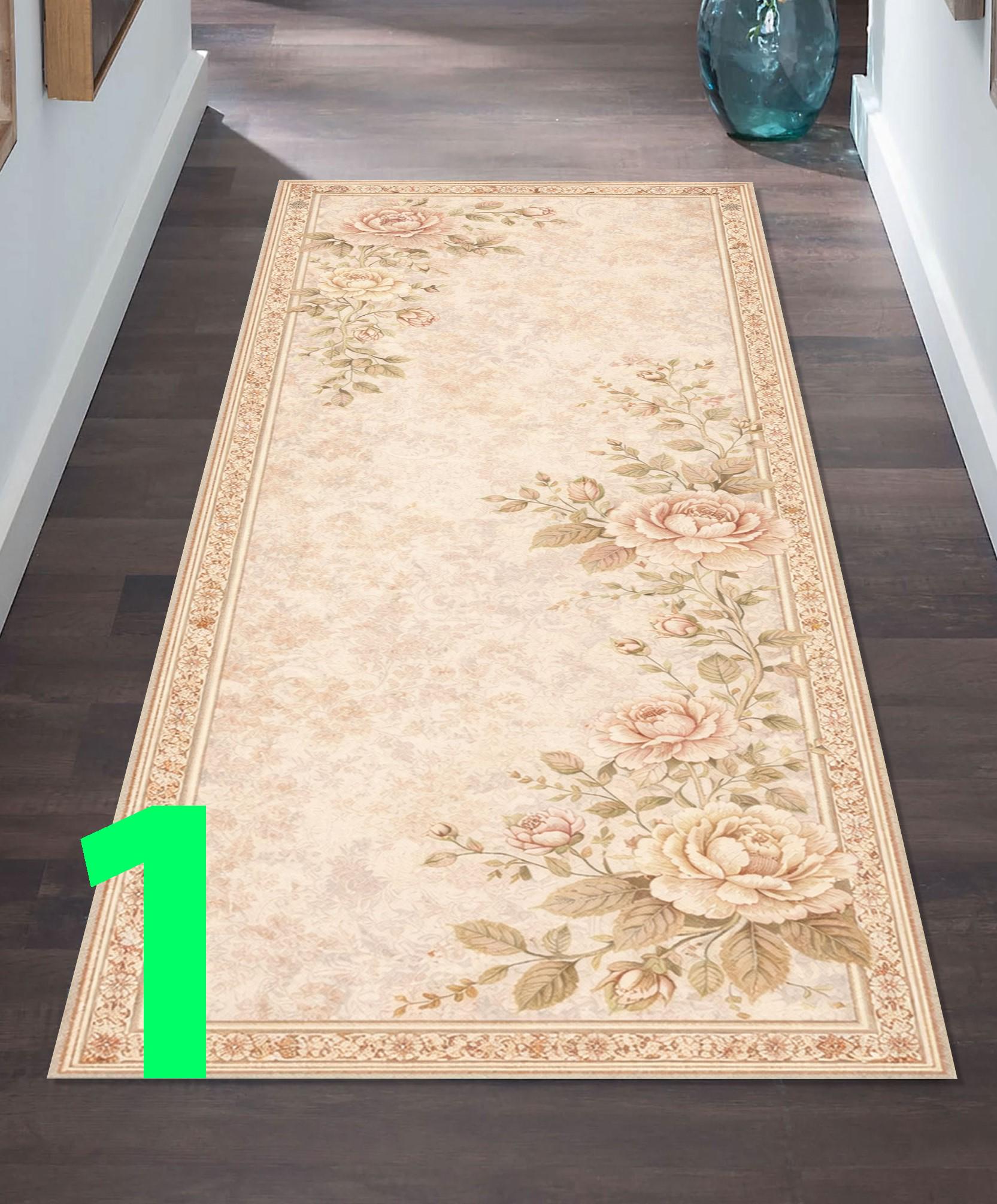 Carpet Rococo Red French Vintage Runner Rug, Rococo Floral Carpet, Parisian Elegant ...