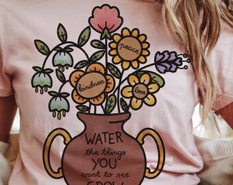 Positivity Flowers Aquarell Hippie Boho PNG, Inspirierende Sublimation Datei, Hippie PNG, Apparel Positivity PNG, 156