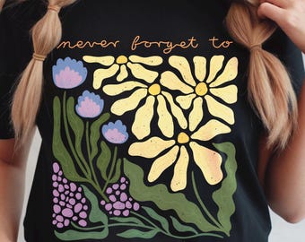 Water Your Kindness PNG, Inspirierende Sublimation Datei, Hippie PNG, Apparel Positivity PNG, 137