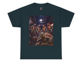 Ninja Turtles with Selfie Turtle Tee | Retro TMNT Movie Shirt