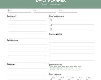 50 Printable Planner Templates Bundle – Daily, Finance, Productivity, Home Planners & Organizers (Digital Download PDF)