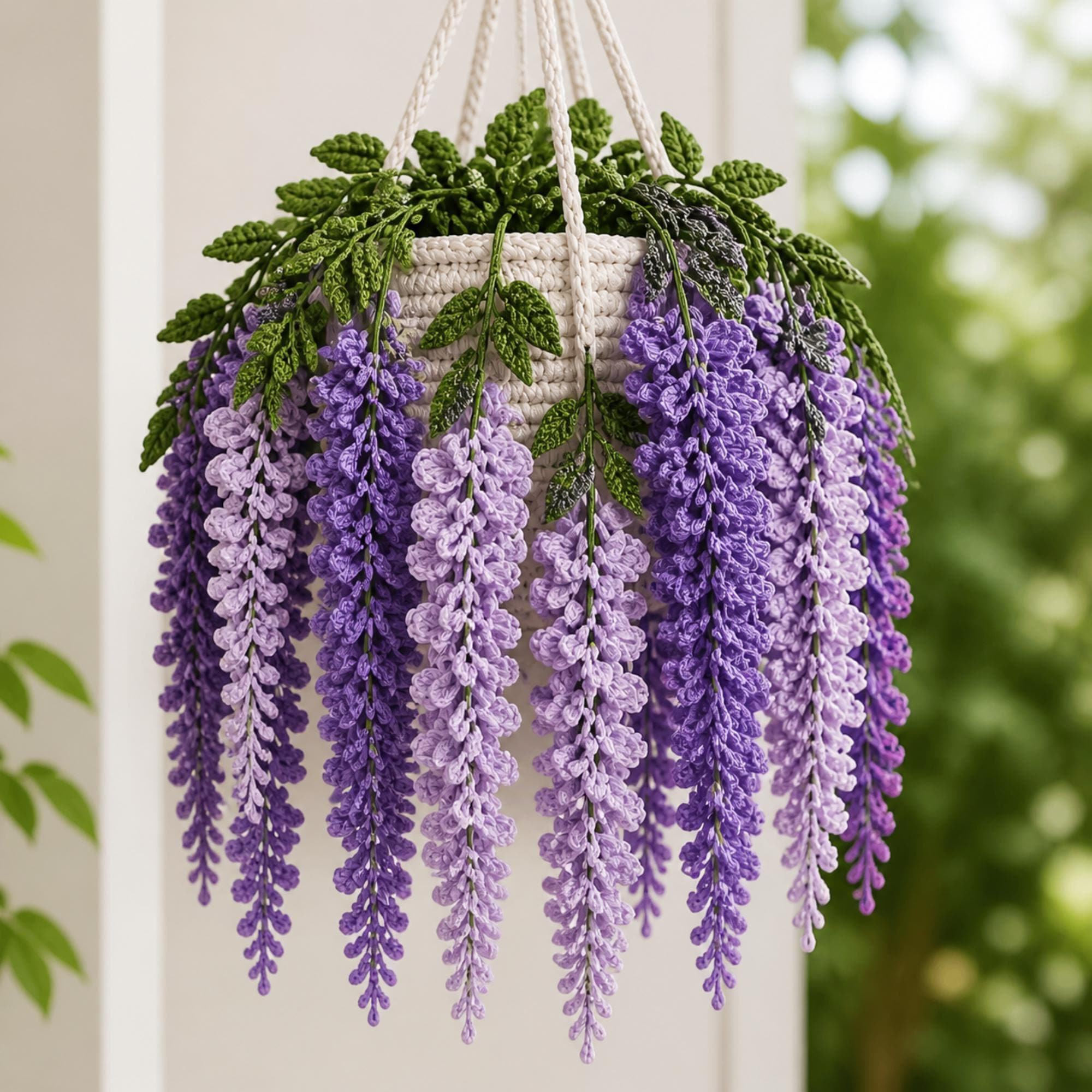 Wisteria Hanging Basket Pattern