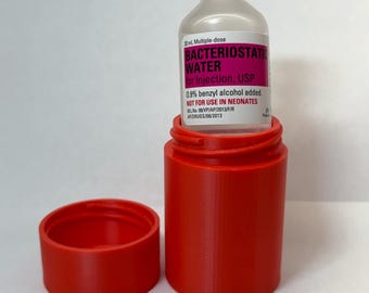 Hospira  BAC Water w/ Case – Compact Organizer for Hospira Bacteriostatic Water - Includes Hospira Water