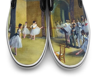 Edgar Degas Dancers Slip-on Custom Vans Brand Shoes