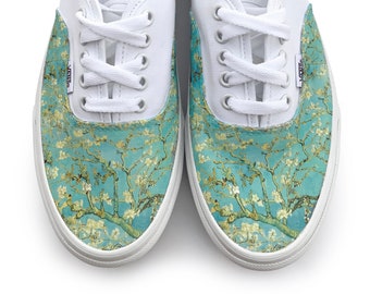 Van Gogh Almond Blossom Authentic Custom Vans Brand Shoes