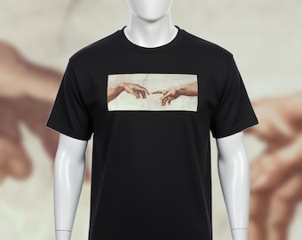 Creation of Adam T Shirt - (Black)