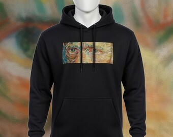 Van Gogh Self Portrait Pullover Hoodie