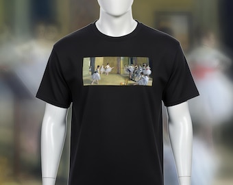 Edgar Degas Dancers T Shirt - (Black)