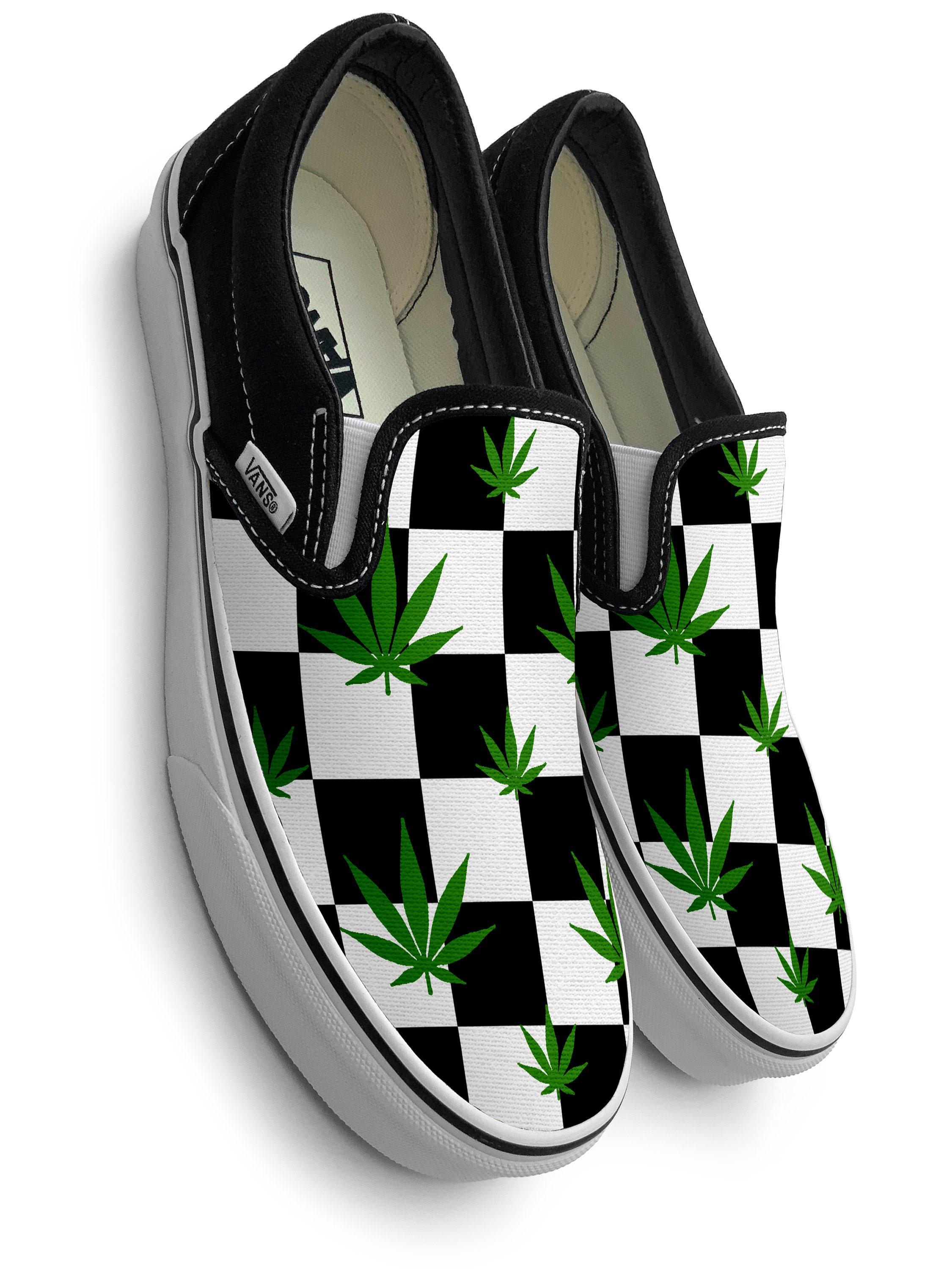 Weed - Custom Old Skool Shoes