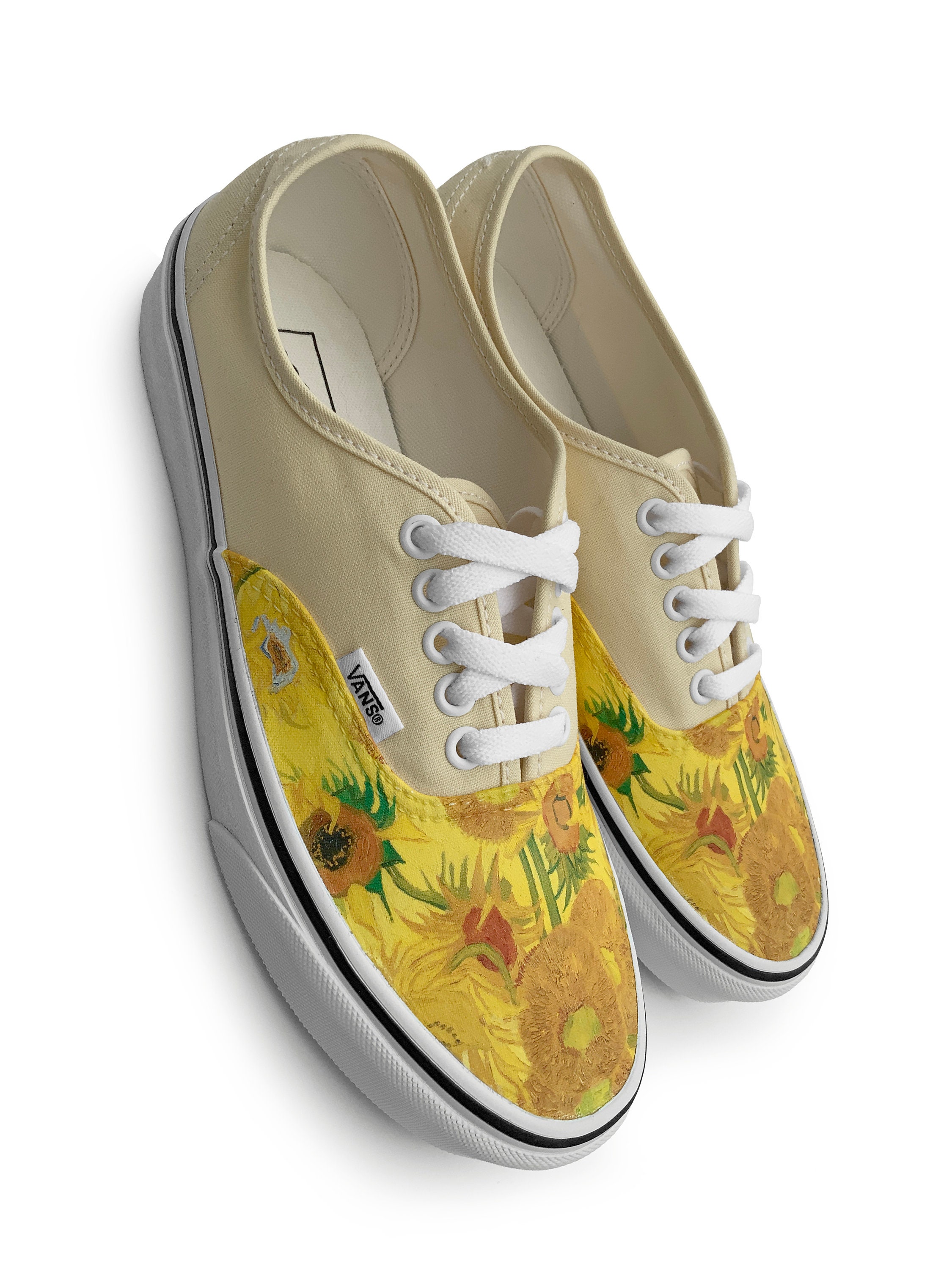 Van Gogh Sunflower Brand Shoes Etsy