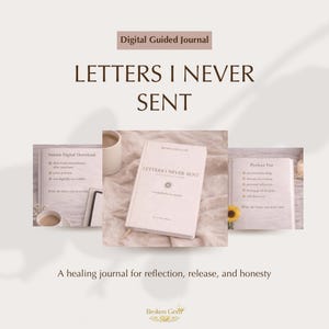 Journal guidé par le travail fantôme | Guérison émotionnelle, réflexion sur soi (téléchargement numérique)