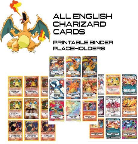 Charizard Binder - Etsy Charizard Binder - Etsy