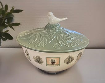 Vintage ~ PFALTZGRAFF NATUREWOOD PATTERN ~ 8 "große Steinzeug-Auflaufform