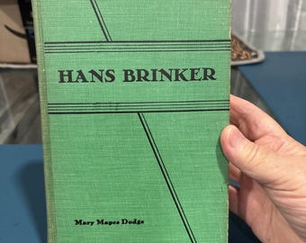 Edición 1915-1919 de Hans Brinker, tapa dura, publicada por MA Donohue.